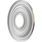 Ekena Millwork Cole PVC Ceiling Medallion (Canopies up to 4 1/4"), 13"OD x 3 1/2"ID x 3/4"P, Metallic Antique Brass CMP13COCAB - alternate 2